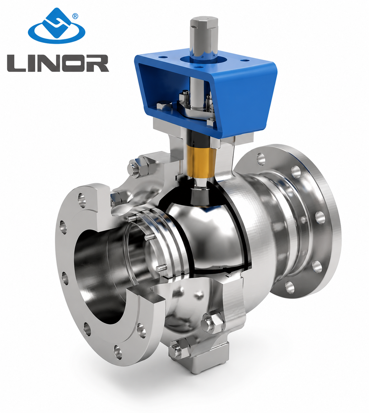 trunnion mounted ball valve api