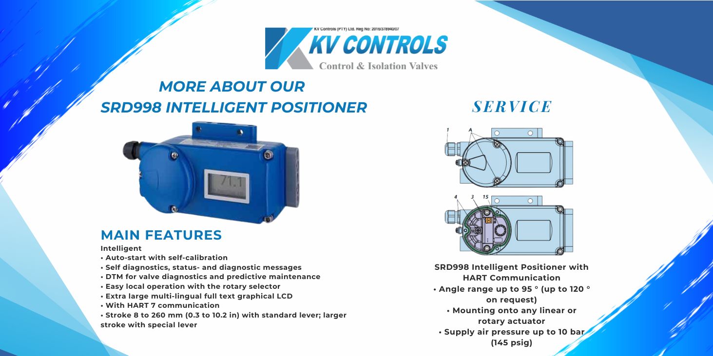srd hart positioner kv controls