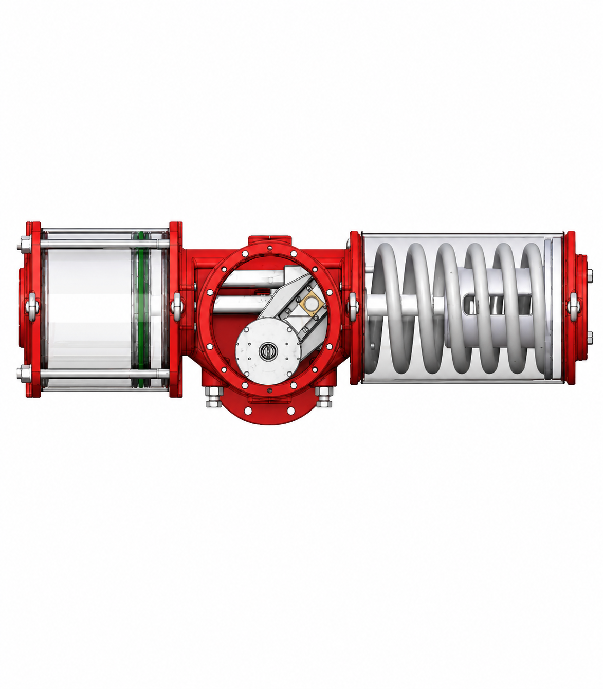 pneumatic actuator scotch yoke kvcontrols