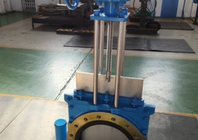DN400 – DK Series Knife Gate Valve – Mining Slurry Isolation