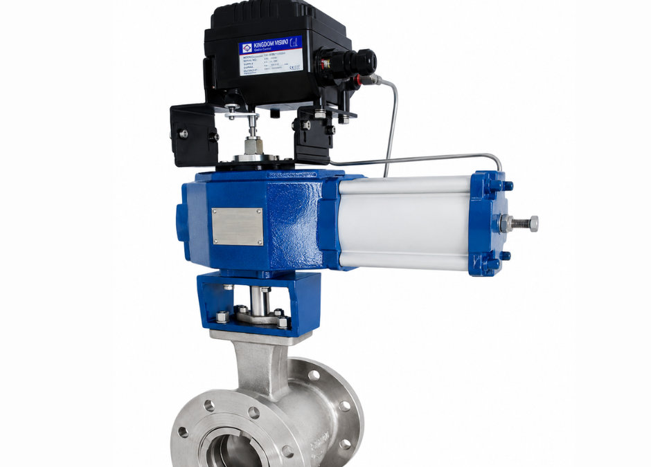 KVC RP Eccentric Ball Valve Rotary Control for Demanding Process Applications