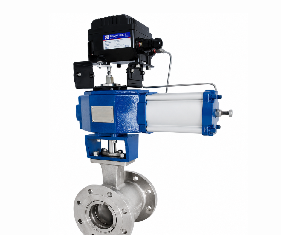 KVC RP Eccentric Ball Valve Rotary Control for Demanding Process Applications