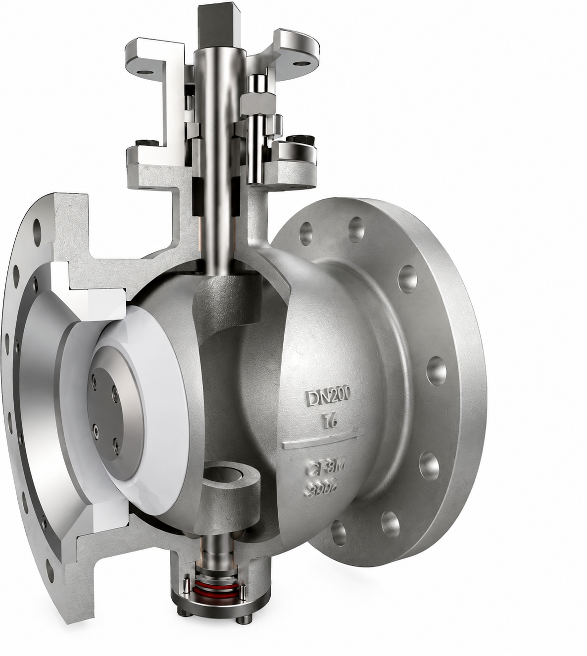Ceramic rotary eccentric globe plug valve from KV Controls